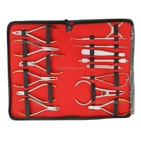 Bộ kìm chỉnh nha 15 chi tiết - Parkistan