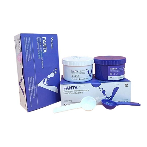 Cao su Silicon đặc Fanta Dùng tay Hộp 2 Hũ x 400g