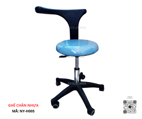Ghế nha sĩ chuyên dụng, ghế chân nhựa NY-H005