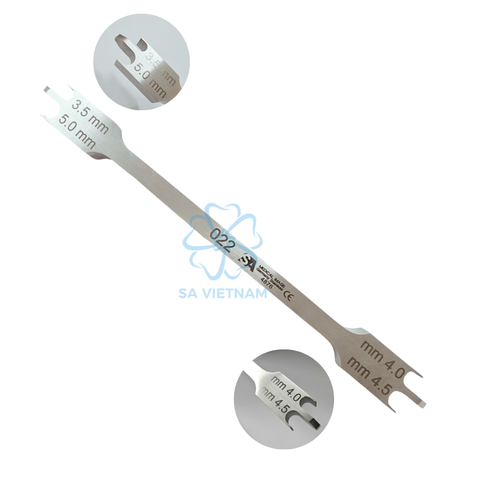 Thước đo mắc cài #22