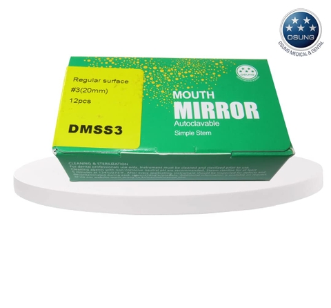 Hộp mặt gương khám Osung Mouth Mirror DMSS4 (Hộp 12 cái)