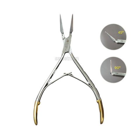 Kìm gắp chân răng 45 độ, 90 độ