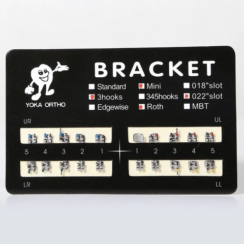 Mắc cài chỉnh nha kim loại Bracket