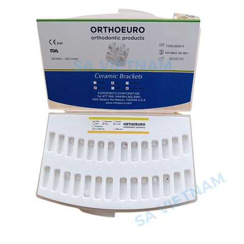 Mắc cài sứ OrthoEuro