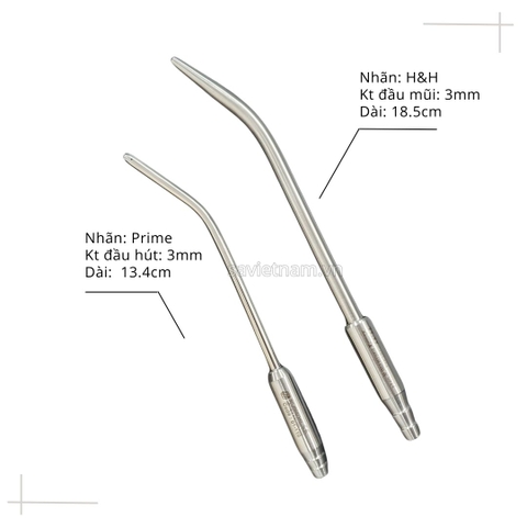 Ống hút phẫu thuật nha khoa