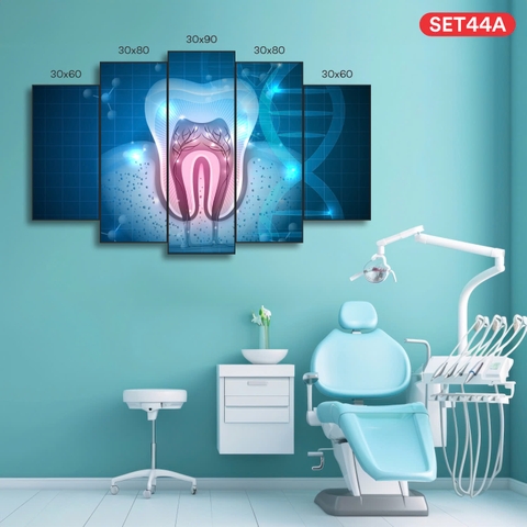 SET TRANH NHA KHOA -SET 44A