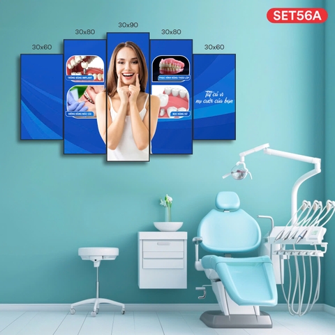 SET TRANH NHA KHOA -SET 56A