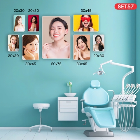 SET TRANH NHA KHOA -SET 57