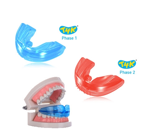 Trainer nha khoa T4K Úc chính hãng Xanh, Hồng (Máng chỉnh nha trẻ em từ 5 - 8 tuổi)