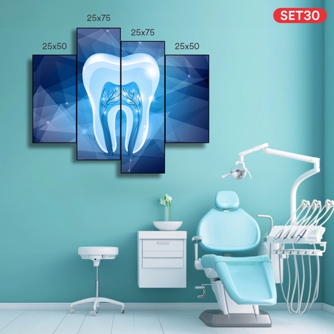 SET TRANH NHA KHOA -SET 30