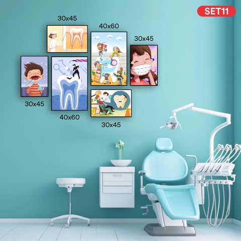 Set tranh nha khoa -SET11