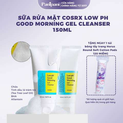 Cosrx Sữa Rửa Mặt Low pH Good Morning Gel Cleanser