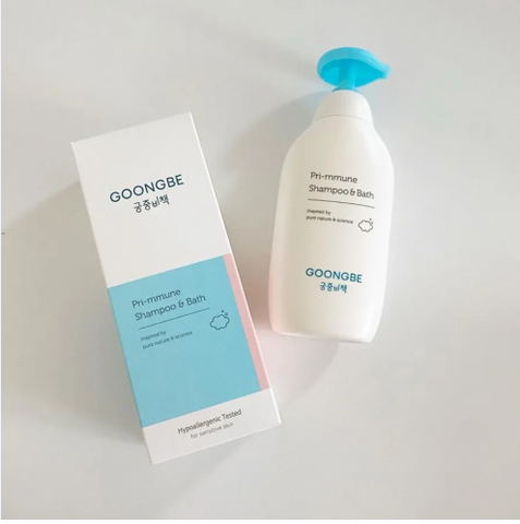 Sữa Tắm Gội GOONGBE Primmune Shampoo & Bath Cho Bé Sơ Sinh