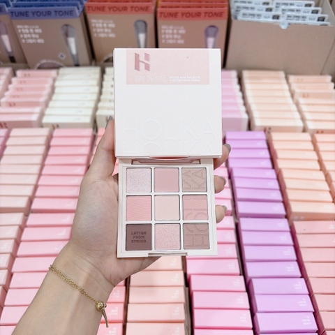 Bảng Mắt Mịn Lì Holika Holika My Fave Mood Eye 9 ô 8g