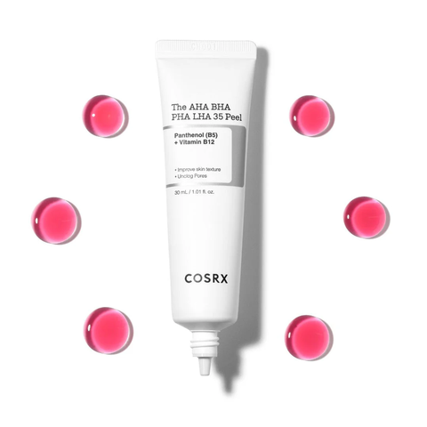 Sản phẩm tẩy tế bào chết Cosrx The AHA BHA PHA LHA 35 Peel
