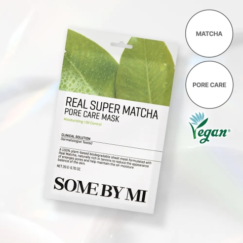 Mặt nạ dưỡng da Some By Mi Real Super Matcha Pore Care Mask 20g