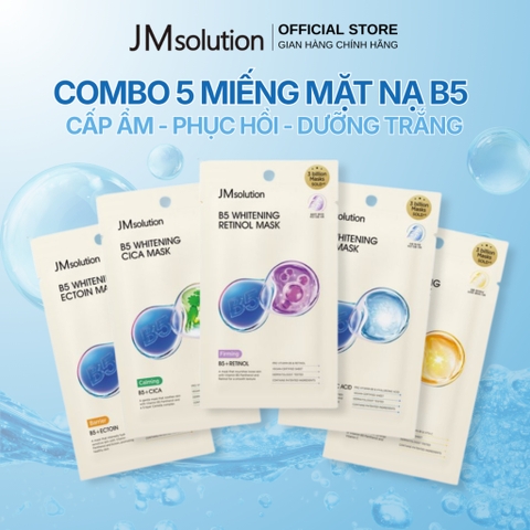 [DATE 2029] Mặt nạ B5 dưỡng ẩm chuyên sâu JMSOLUTION B5 WHITENING