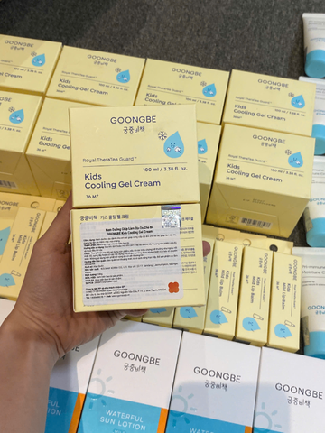 Kem Dưỡng Ẩm Dạng Gel GOONGBE Kids Cooling Gel Cream