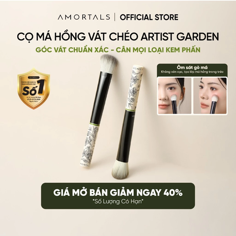 Cọ má hồng Amortals dòng Artist Garden, 1 cây cọ/hộp