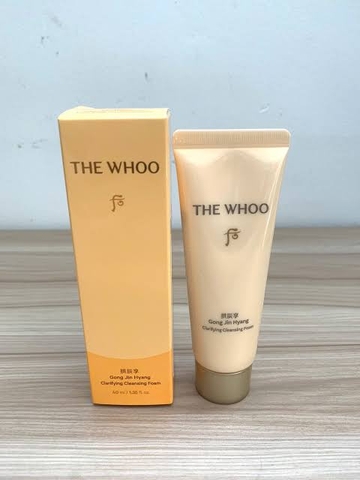 Sữa Rửa Mặt Hoàng Cung Whoo Gongjinhyang Clarifying Cleansing Foam