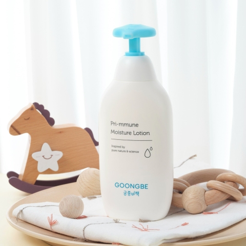 Sữa Dưỡng Ẩm GOONGBE Primmune Moisture Lotion Cho Bé Từ Sơ Sinh 350ml