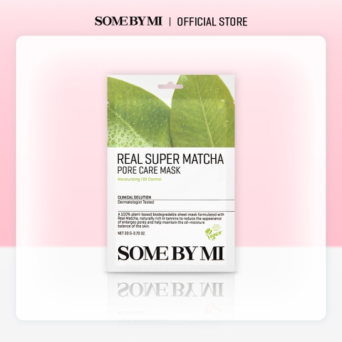 Mặt nạ dưỡng da Some By Mi Real Super Matcha Pore Care Mask 20g
