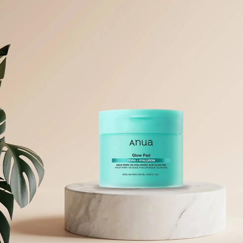 Toner Pad cấp ẩm Anua PDRN 100 Hyaluronic Acid Glow Pad 180ml/ 60 Pads