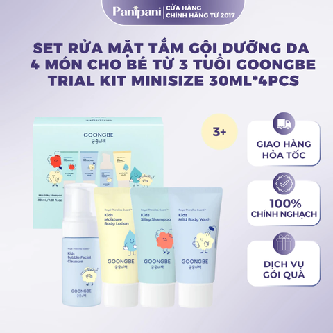 Bộ Kit Dùng Thử Cho Bé Từ 36 Tháng GOONGBE Kids Trial Kit