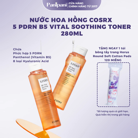 Sản phẩm dưỡng da COSRX 5 PDRN B5 Vital Soothing TONER
