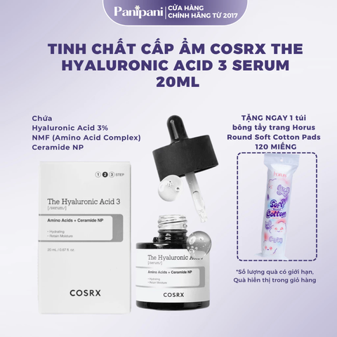 Sản phẩm dưỡng da Cosrx The Hyaluronic Acid 3 Serum
