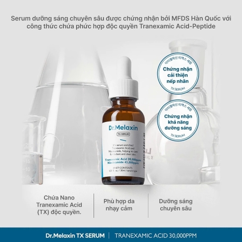 Tinh chất dưỡng da, Dr. Melaxin TX Serum 30ml