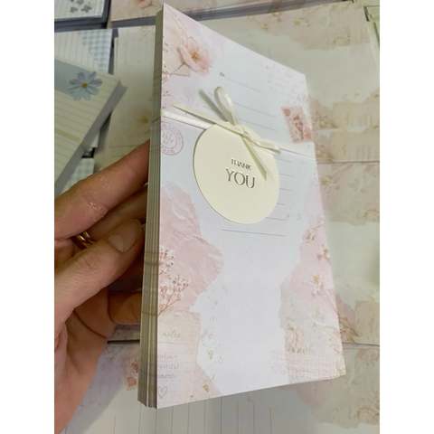 Giấy viết note 9.5x17cm - in màu 1 mặt