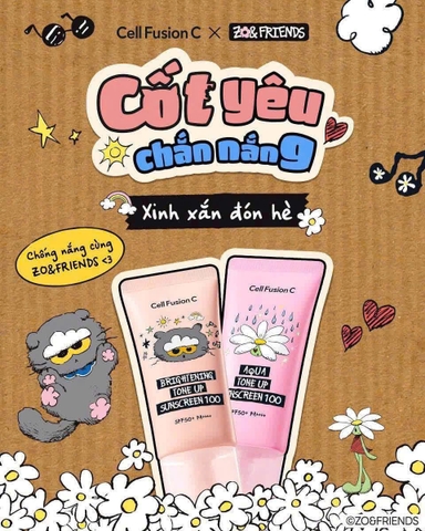 [Limited x ZOA] Kem chống nắng Cellfusion C Sunscreen 100 SPF50+ PA++++