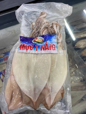Mực 1 nắng loại 2 (1kg giá 290000)