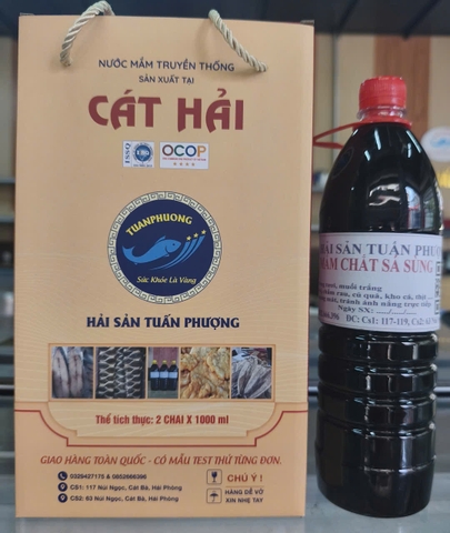 Mắm chắt sá sùng (Chai 1 lít giá 450000đ)