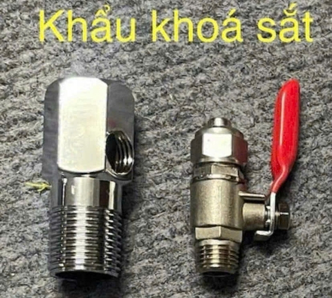 Khóa chia nước inox