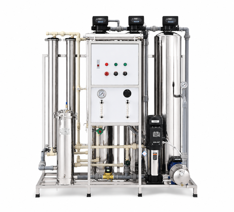 Hệ Thống Lọc Nước RO Công Nghiệp 500L Inox Toàn Diện - H500-3AI304