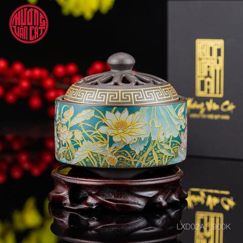 LƯ XÔNG ĐIỆN TRẦM HƯƠNG LÕI INOX SIÊU DẪN NHIỆT