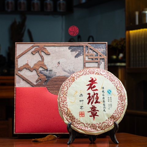 Trà phổ nhĩ chín cổ thụ Vân Nam Lão Bang Chương năm 2014