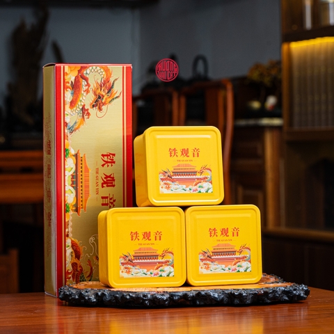 TRÀ THIẾT QUAN ÂM PHÚC KIẾN RỒNG VÀNG CAO CẤP ( 250g )