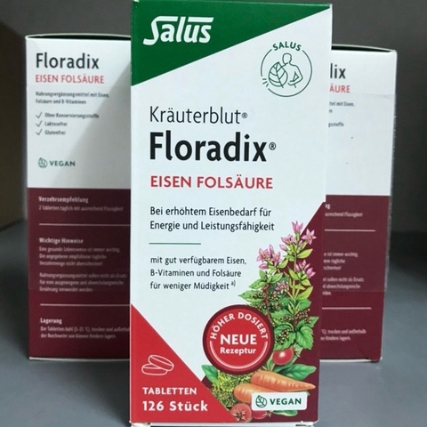 Sắt Viên Hữu Cơ Salus 84 viên