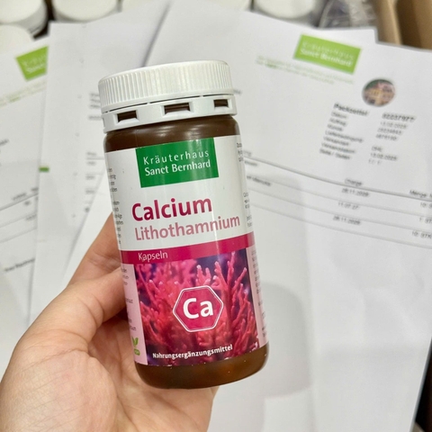 Canxi từ Tảo Biển Đỏ