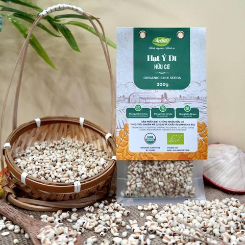 Hạt Ý Dĩ Hữu Cơ Anbio 200gr