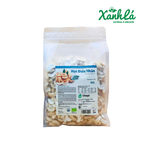 Hạt Điều Hữu Cơ Vỡ Chapi 1kg ( Gói)