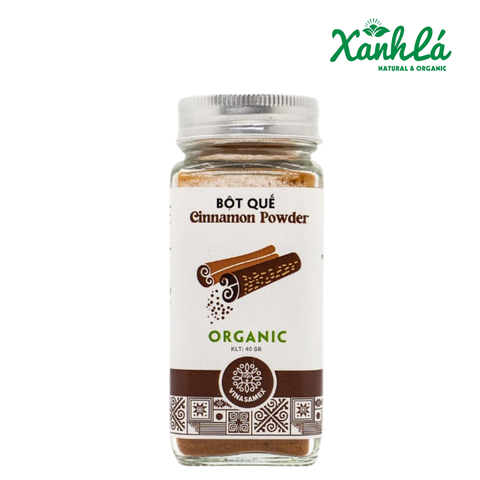 Bột Quế hữu cơ VINASAMEX 40gr