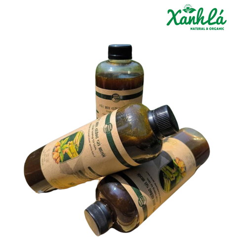 Cốt mía gừng xả muối 500ml ( chai)