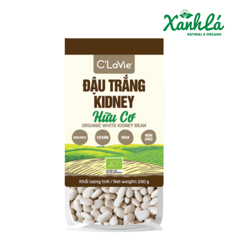 Đậu trắng Kidney hữu cơ C Lavie 200gr