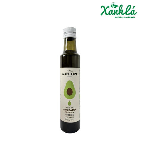 Dầu Trái Bơ hữu cơ Mantova 250ml ( Chai)