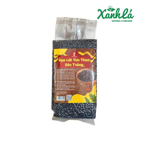 Gạo Lứt Tím Than Sóc Trăng 1kg (Túi)