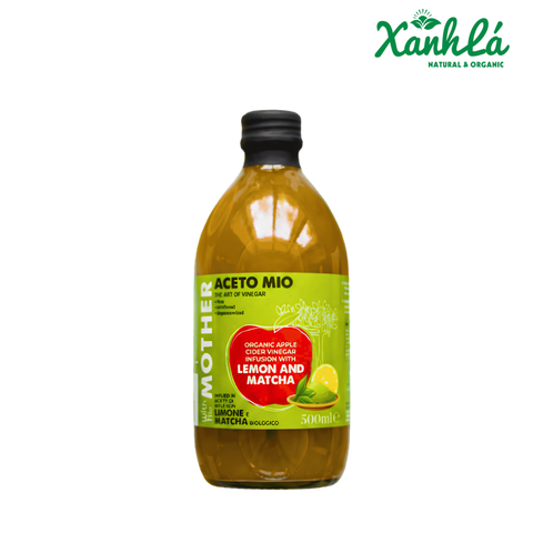 Giấm Táo Úc Chanh matcha 500ml